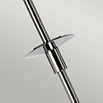 Подвесной светильник хромированного цвета с граненым прозрачным стеклянным плафоном Elstead Lighting варинант исполнения - 6 | Loft Concept в Нижнем Новгороде