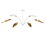 Люстра белая с плафонами в виде лепестков Delicate Flower варинант исполнения - 4 | Loft Concept в Нижнем Новгороде