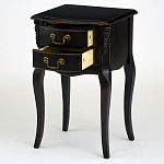 Тумба прикроватная из массива березы с 2-мя ящиками в стиле прованс Vintage варинант исполнения - 3 | Loft Concept в Нижнем Новгороде