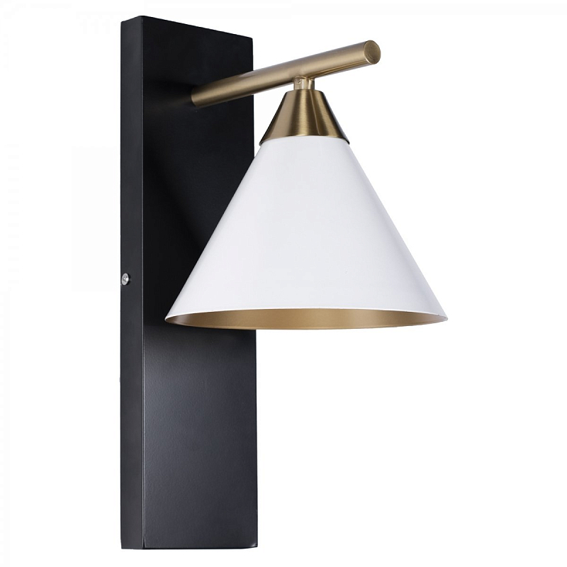 Бра Kelly Wearstler CLEO SCONCE wall lamp Черный Латунь Белый в Нижнем Новгороде | Loft Concept 