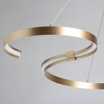 Люстра подвесная светодиодная в виде волнообразной ленты Ribbon Vortex варинант исполнения - 23 | Loft Concept в Нижнем Новгороде