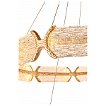 Люстра кольцевая с текстурным природным рисунком IceFlame варинант исполнения - 5 | Loft Concept в Нижнем Новгороде