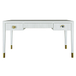 Письменный стол Elsa Dreams White Шпон дерево с двумя ящиками варинант исполнения - 6 | Loft Concept в Нижнем Новгороде