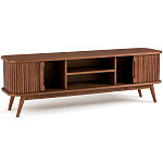 ТВ-тумба с двумя раздвижными дверцами Toinette Brown TV Stand варинант исполнения - 3 | Loft Concept в Нижнем Новгороде