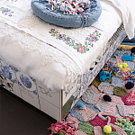 Дизайнерская кровать с системой хранения варинант исполнения - 4 | Loft Concept в Нижнем Новгороде