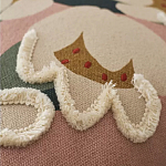 Подушка с цветочным принтом и кисточками Blooming Elegance Daisy варинант исполнения - 6 | Loft Concept в Нижнем Новгороде