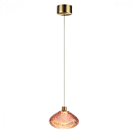 Подвесной светильник с прозрачным стеклянным плафоном округлой формы Effervia  варинант исполнения - 4 | Loft Concept в Нижнем Новгороде