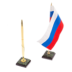 Настольный письменный набор из нефрита на ножках Executive Recruitment варинант исполнения - 4 | Loft Concept в Нижнем Новгороде