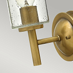 Бра с плафоном в форме цилиндра из прозрачного стекла с пузырьками Hinkley варинант исполнения - 3 | Loft Concept в Нижнем Новгороде