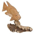 Статуэтка из дерева рыба Animals of the World варинант исполнения - 4 | Loft Concept в Нижнем Новгороде